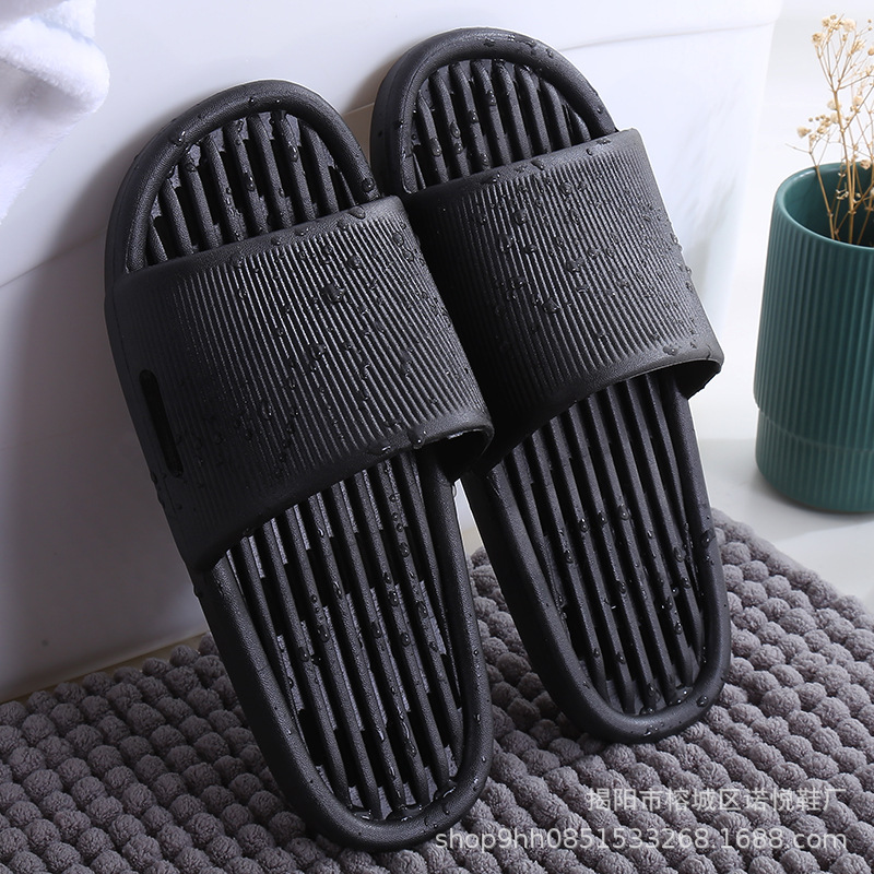 Zapatillas casa cuatro estaciones para invitados baño Baño hombres y mujeres Four Seasons desodorante antideslizante Fondo suave interior casa