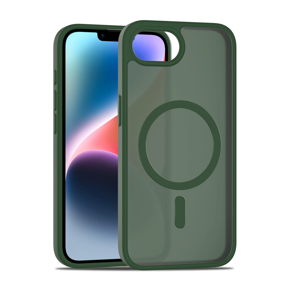 Чехол для телефона Apple, совместимый, матовый для iPhone 17, защитный чехол, iPhone, 2 в 1, защита от падений, 17промат