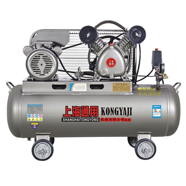 Shanghai General Air Compressor Large High-Pressure Industrial Grade 380v Air Pump 3-Piston 220v Air Compressor 3kw
