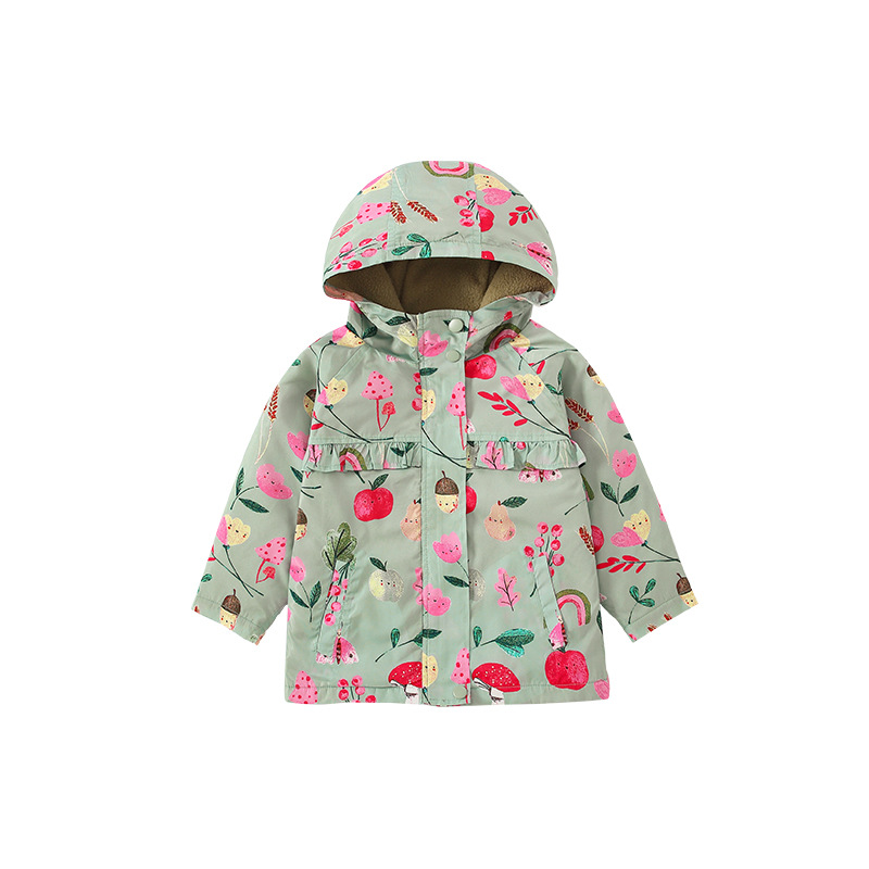 Malwee otoño ropa de los niños europeos y americanos abrigo bebé cazadora manga larga con capucha cremallera camisa superior