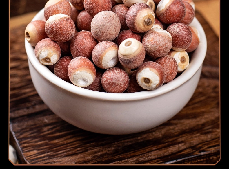 Dried Gorgon Fruit Qian Shi Euryale Seeds Whole Grain Herbal Tea and Soup Ingredient 500g specifications