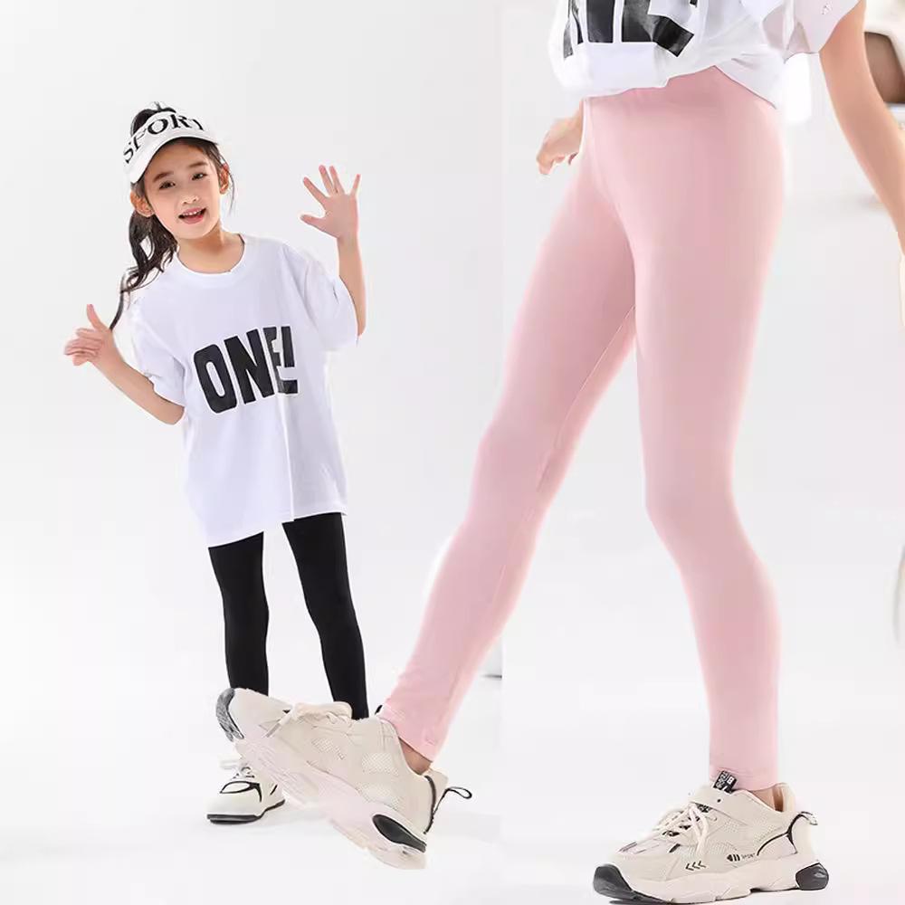 Children's Leggings for Girls, Summer Outerwear for Little Girls and Big Kids, Shark Pants for Kids, Modal New Yoga Pants for Barbie