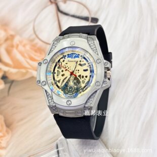 (Wholesale), fashionable men's watch, silicone sports hair band, new collection, Birthday gift
