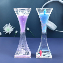 Droplet oil drip iron tower sand water droplet liquid sculpture student creative toy gift same same trending item