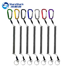 ShareShark 钓鱼失手绳钢丝伸缩收缩垂钓鱼竿护竿绳放杆绳子