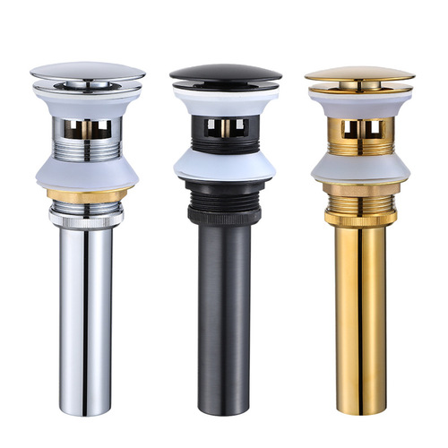 All-copper basin pop-up drain, vegetable washing basin, wash basin, deodorant drain pipe drain