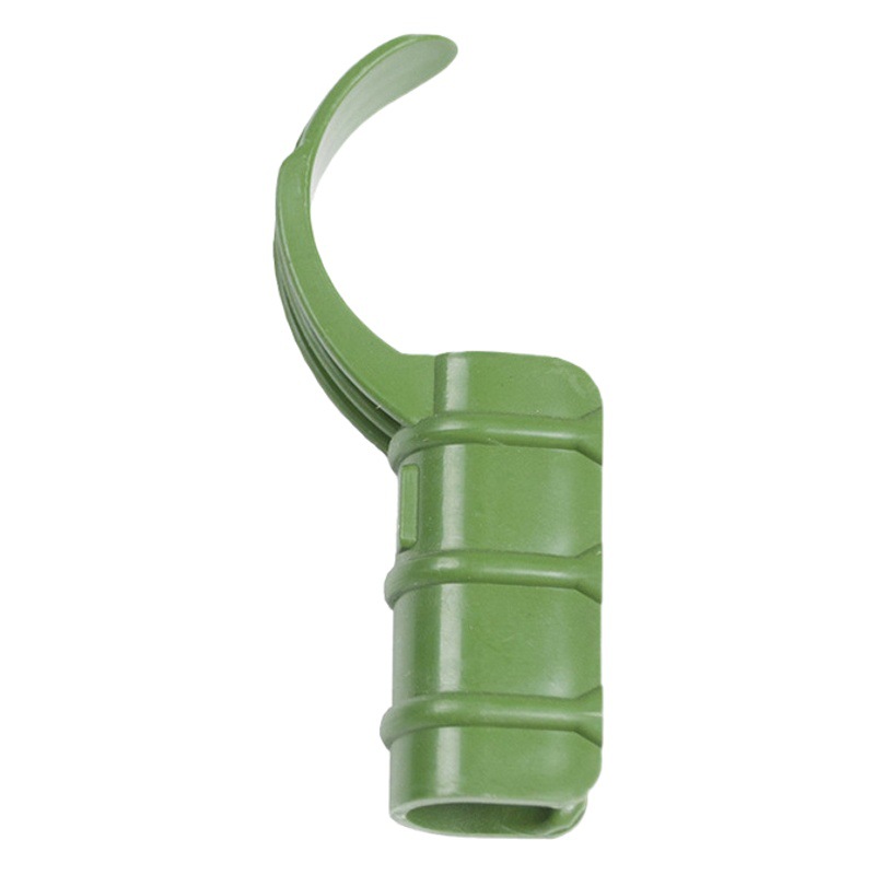 Suministro Un tenedor B Tenedor Cruz clip conector biela película hebilla accesorios de jardinería plástico envuelto en plástico accesorios de tubería de acero