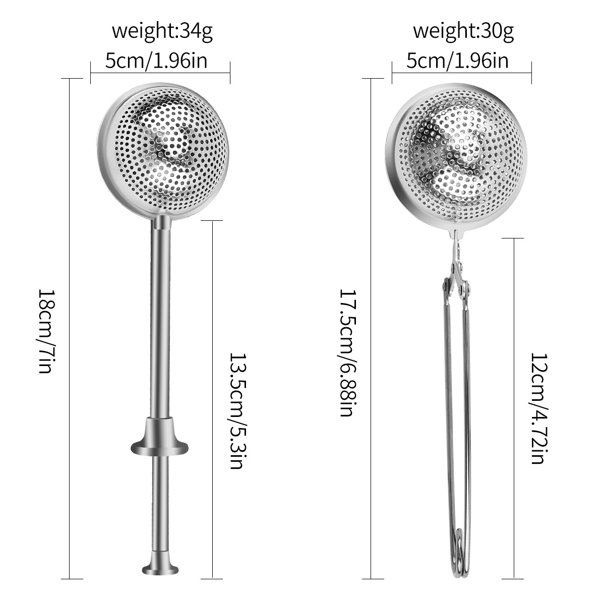 Té de oficina, hogar perezoso, fugas de té, separación de té de acero inoxidable, filtro de malla fina, clip de línea, bola de té de prensa
