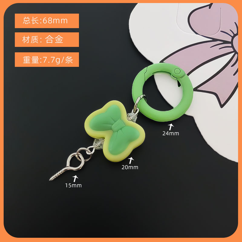 新しい蝶アクリルペンダントキャンディーカラーイヤホンバッグペンダントアクセサリーバッグペンダント小物アクセサリー|undefined
