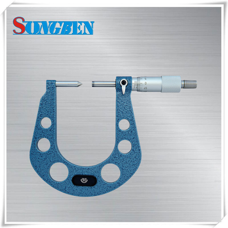 青量机械式刹车片千分尺25-50mm外径千分尺204-52-000