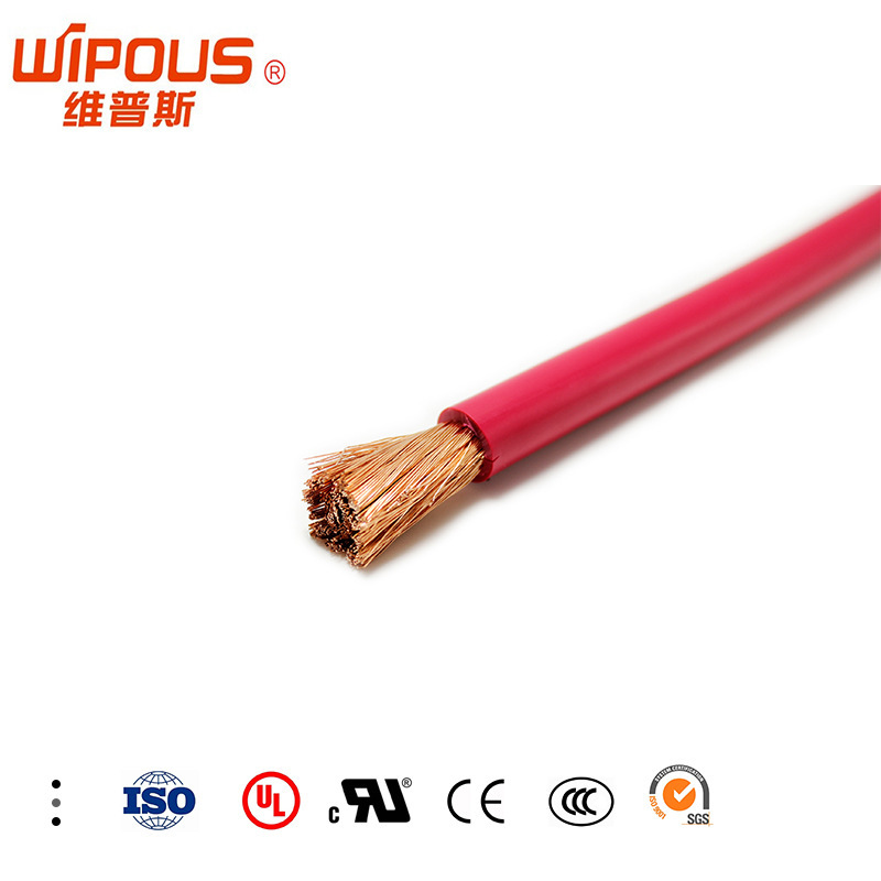 CE认证辐照交联125°C汽车电线QB-C10平方环保阻燃汽车连接线