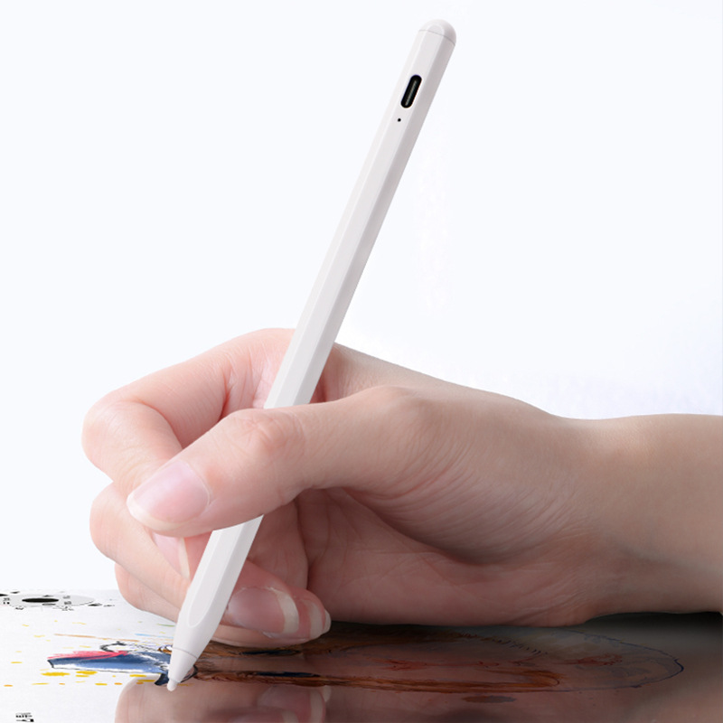 安卓兼容款电容屏触控笔 双系统通用电容笔 高精度平板绘画笔批发
