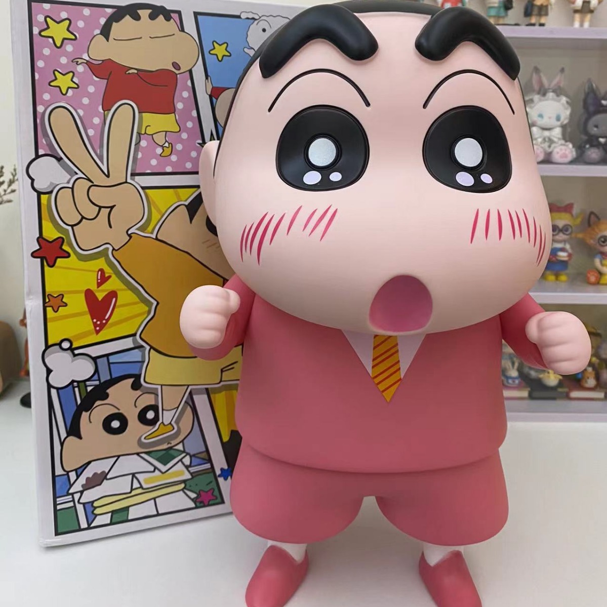 Crayon Small New Doll Hand-held Super Large 1: 1 Nohara New Help Tide Play Animation Model Ornaments Wholesale