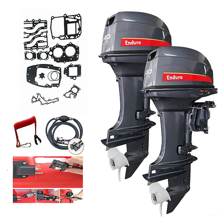Direct Manufacturer 40Hp Outboard Motor, Same Model as Brand-Name Outboard Engines, Hot-Selling in Southeast Asia, Available for Bulk Customization