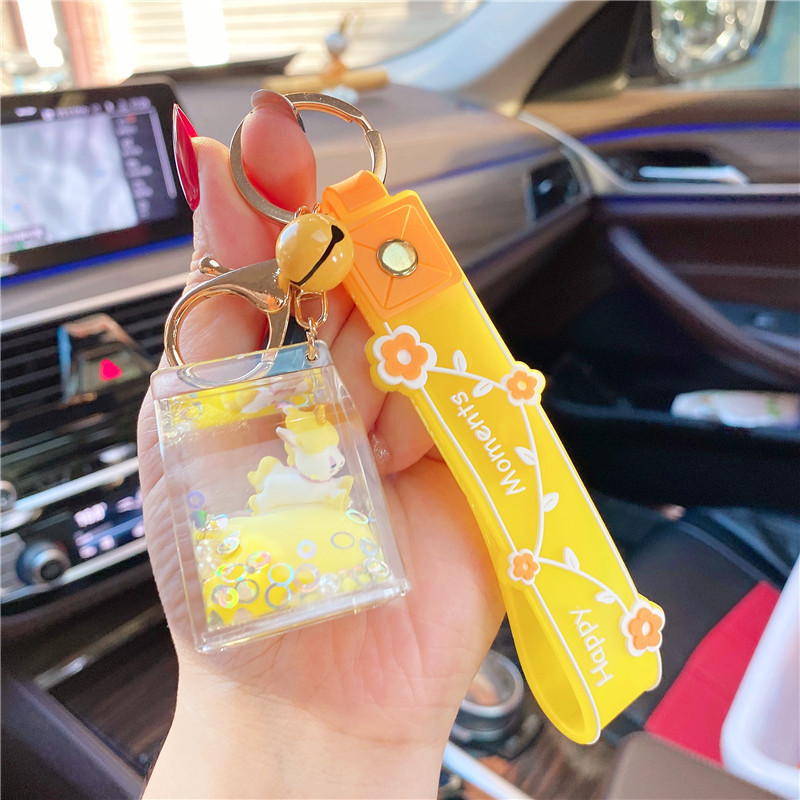 インターネット有名人かわいい馬 Xiaochi 虹馬ユニコーンキーホルダーカップルバッグペンダント車のキーチェーンギフト卸売|undefined