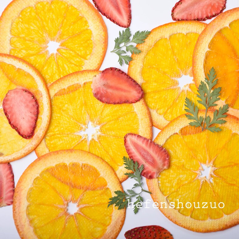 dripping gum coasters material fruit specimen orange slices diy aromatherapy candle material dripping gum orange dried slices