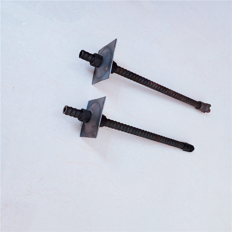 隧道用25*3中空注浆锚杆边坡支护自进式锚杆螺母垫板止浆塞厂家