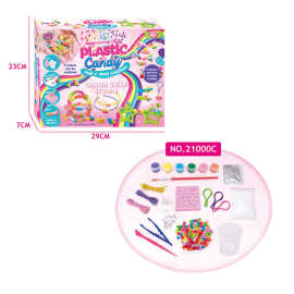 儿童创意自制造型饰品女孩DIY手作过家家玩具