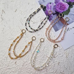 Luxurious high-end crystal phone chain phone case keychain bag accessory