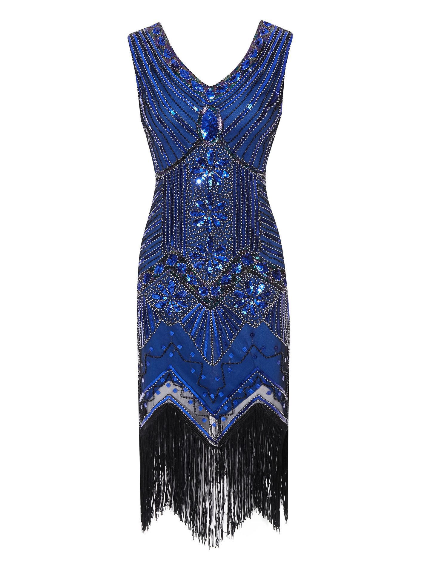 Blue dress