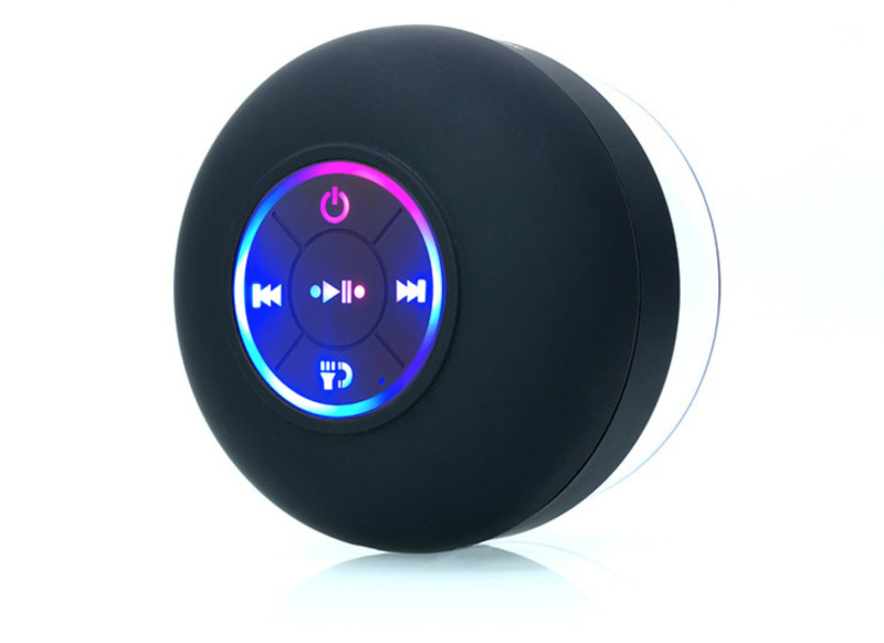人気大吸盤防水bluetoothスピーカーledランプ発光防水浴室bluetoothスピーカー携帯bluetoothスピーカー|undefined