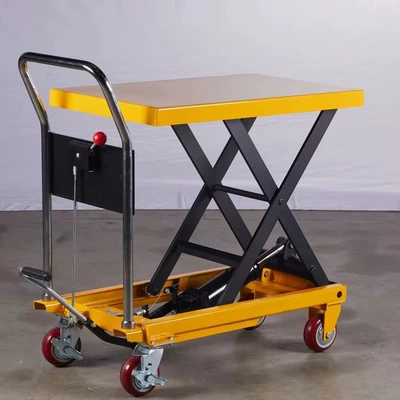 Simple Trolley Manual Hydraulic: Avtomobil fırlanan platformaları