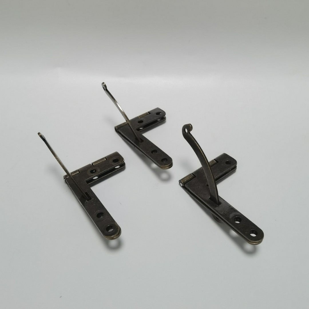 Supply seven-word hinges, cigar hinges, jewelry box hinges, luggage hardware accessories, sector hinges