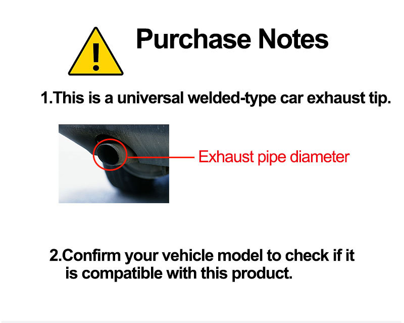 Hot-Selling Car Modification Ak Scorpion Logo Water Transfer Printing Y-Type Dual Exhaust Tip 63*89 Dual Exhaust Tip