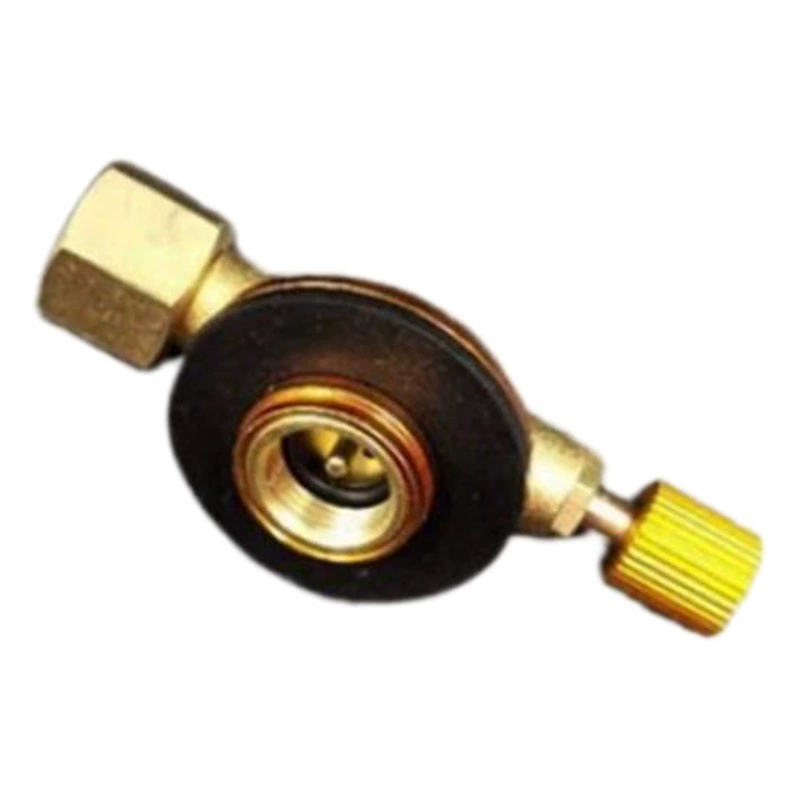 Клапан управления плоским бензобаком наружный клапан переключения интерфейса горелки фитинги горелки плоский газовый клапан с длинной головкой