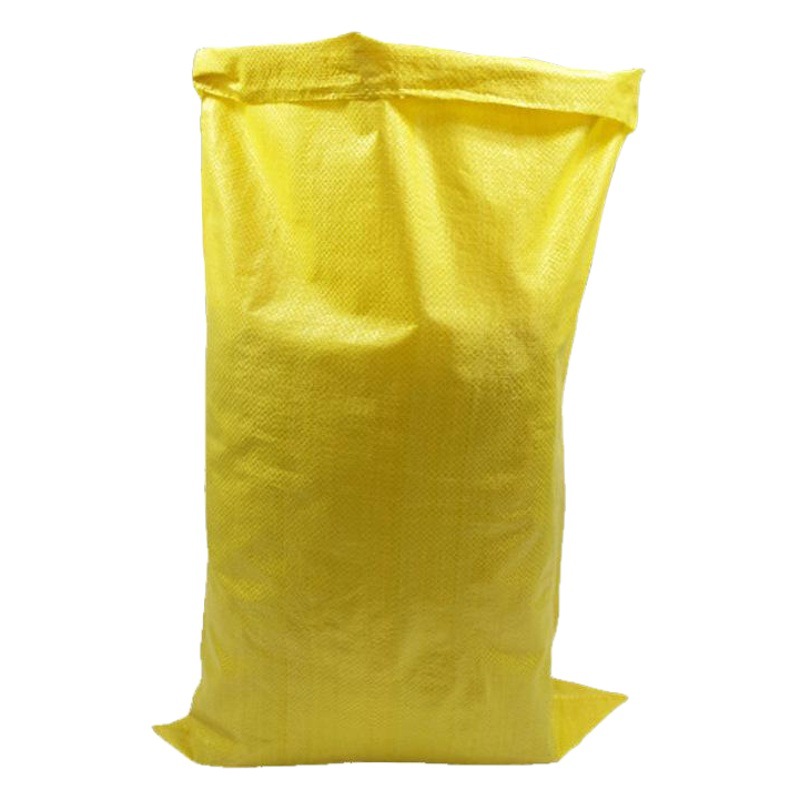 Bolsa de plástico PP amarillo brillante bolsa de piel de serpiente engrosada bolsa de embalaje logística expreso bolsa de grano fábrica directa