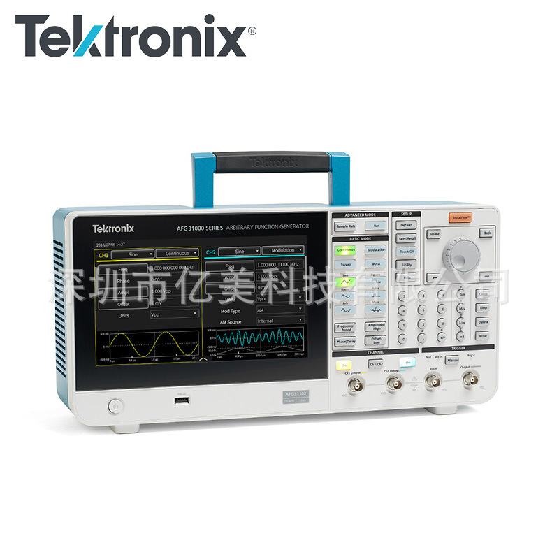 泰克25M/50M任意波形函数信号发生器AFG31021/31051/31022/31052