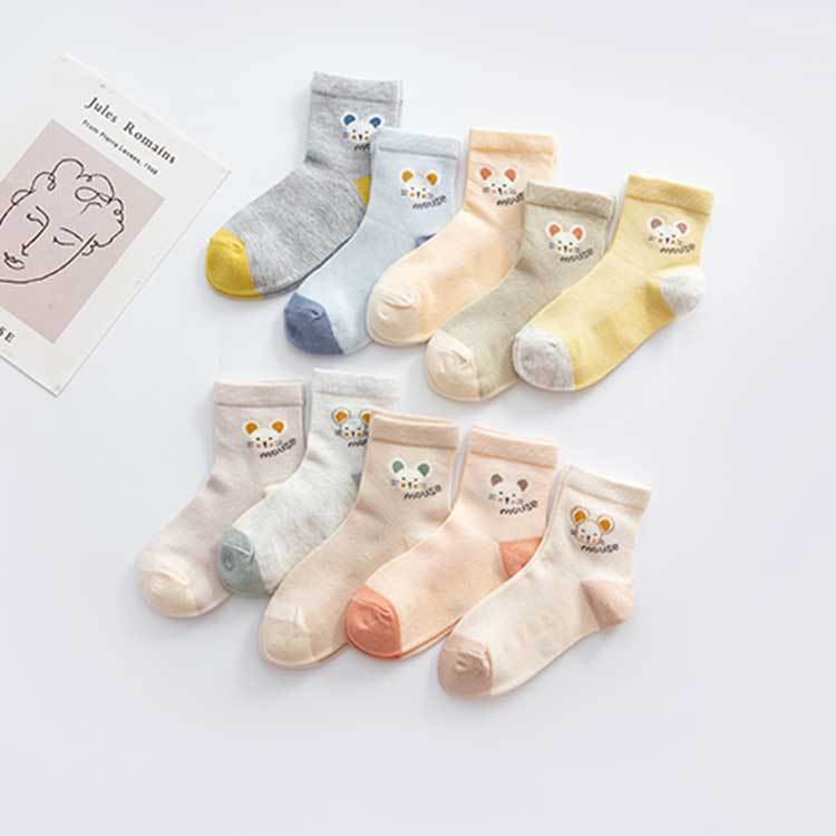Six -finger mouse children's socks Child socks Spring and summer…
