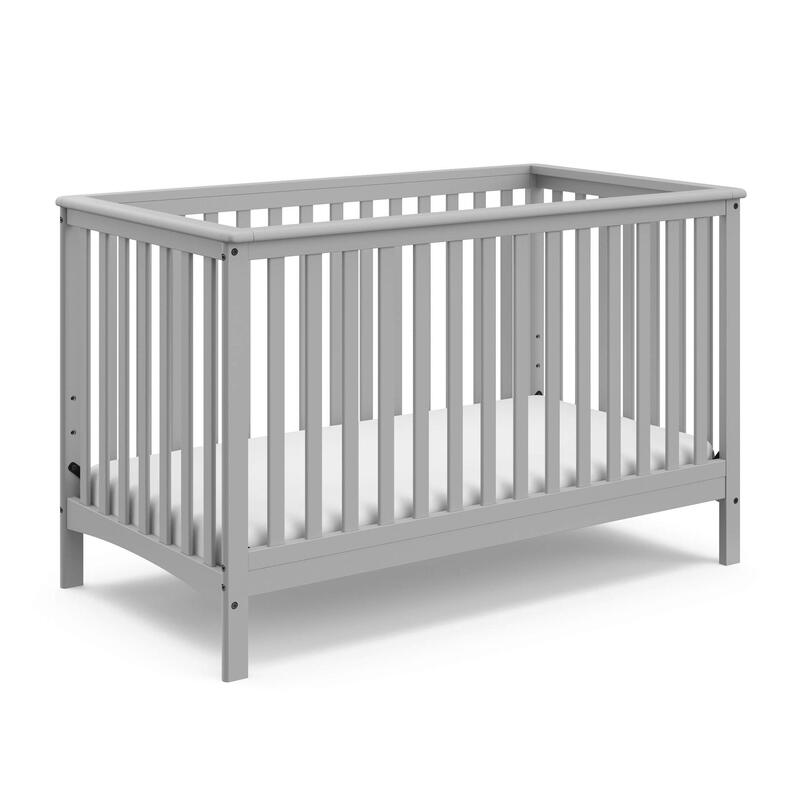 Baby Crib with Adjustable Mattress Height, Convertible into a Standard-Sized Bed for Daily Use, Suitable for Newborns