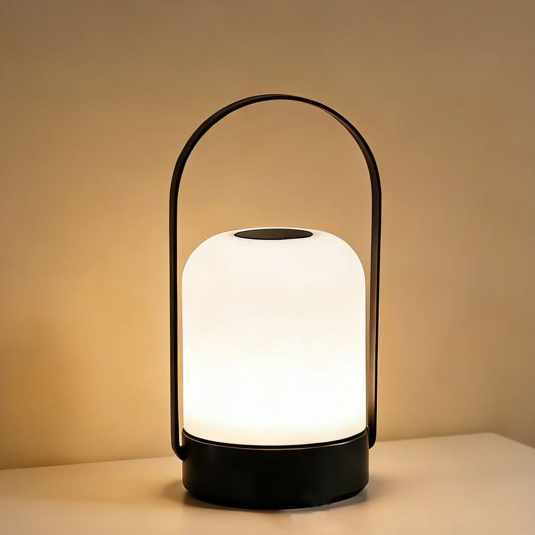 LED transfronterizo Amazon nueva lámpara portátil recargable luz nocturna dormitorio cabecera luz de atmósfera luces de camping al aire libre