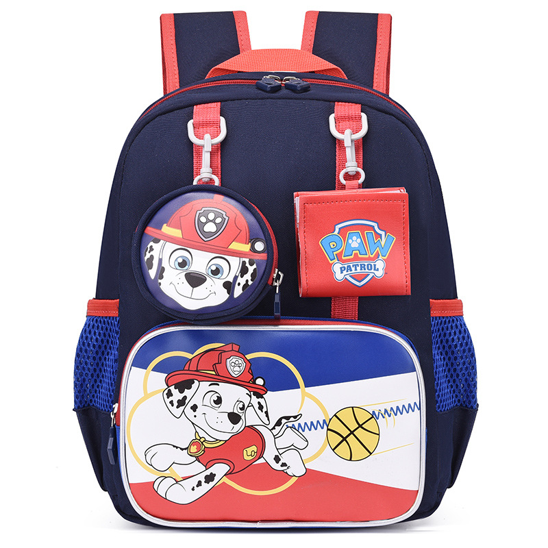 2024 nuevo bolso de escuela de Kindergarten de gran capacidad Spiderman mochila de lana de dibujos animados de comercio exterior equipo mochila de primer grado