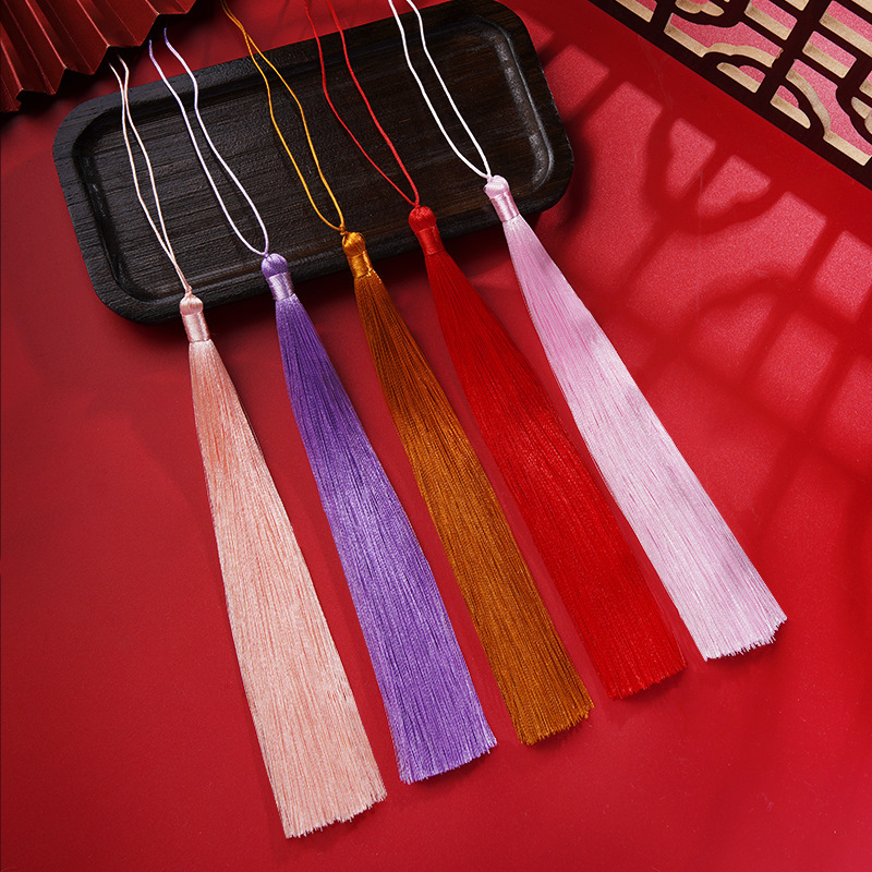 20cm long tassel panicle ancient Chinese clothing extended hanging panicle fan lantern pendant accessories large price excellent