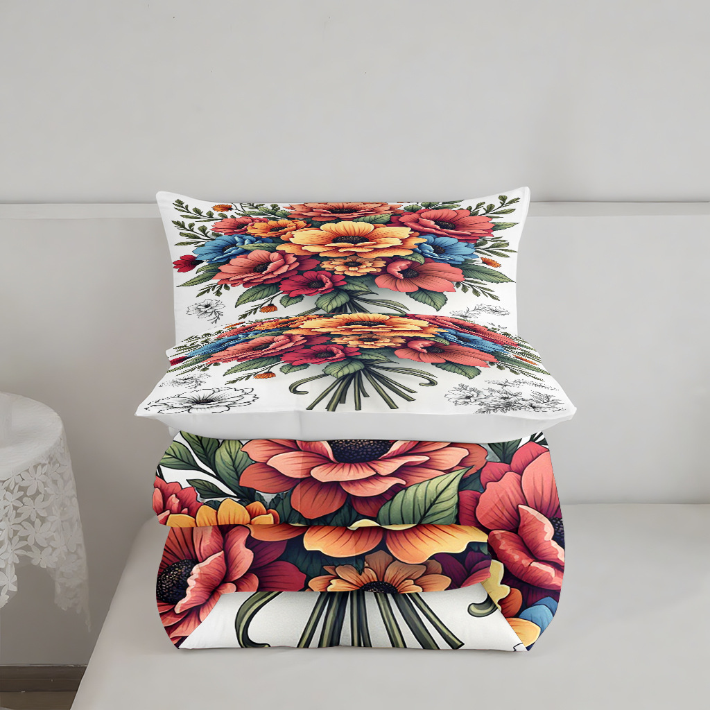 Transfronterizos 180gms piel suave edredón kit de impresión textil casera fabricantes de fuentes pueden conectarse a TEMU / JIT