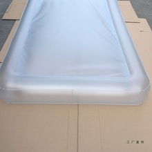 磨砂透明大波浪水床成人恒温单人双人家用宾馆水床垫冬暖夏凉