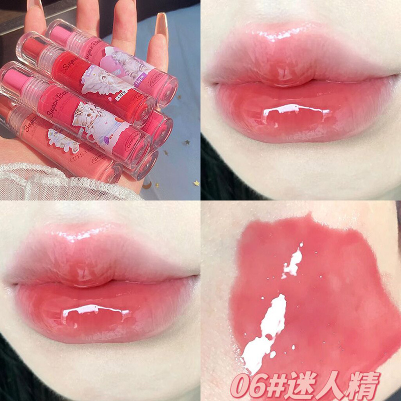 CAPPUVINI cat lip gloss, lip essence, lip glaze, lip oil, mirror lipstick, pouty lip gloss, lipstick