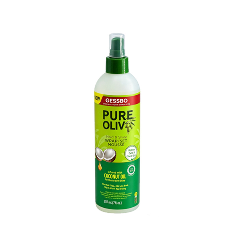 Spray Capilar Antifrizz con Aceite de Oliva Hidratante y Moldeador