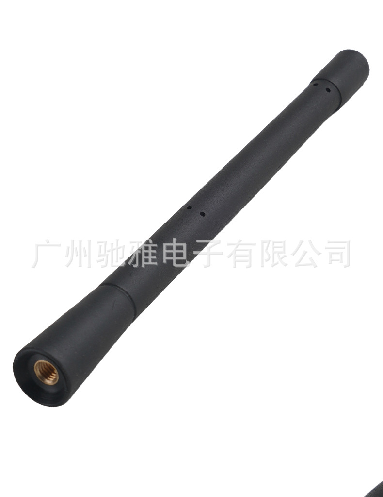 Car Signal Enhancement Radio Telescopic Antenna Pole Universal Modified Car Roof with Exterior Decorative Rubber Antenna Pole