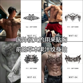 纹身贴;信纸、信封;宣传画册