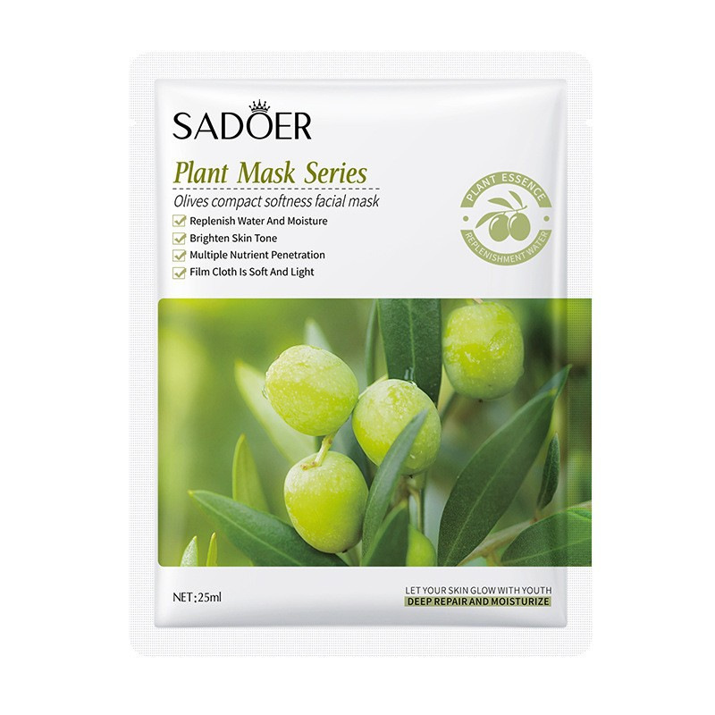 Inglés sadoer planta serie máscara facial máscara hidratante máscara transfronteriza Comercio exterior al por mayor image 25