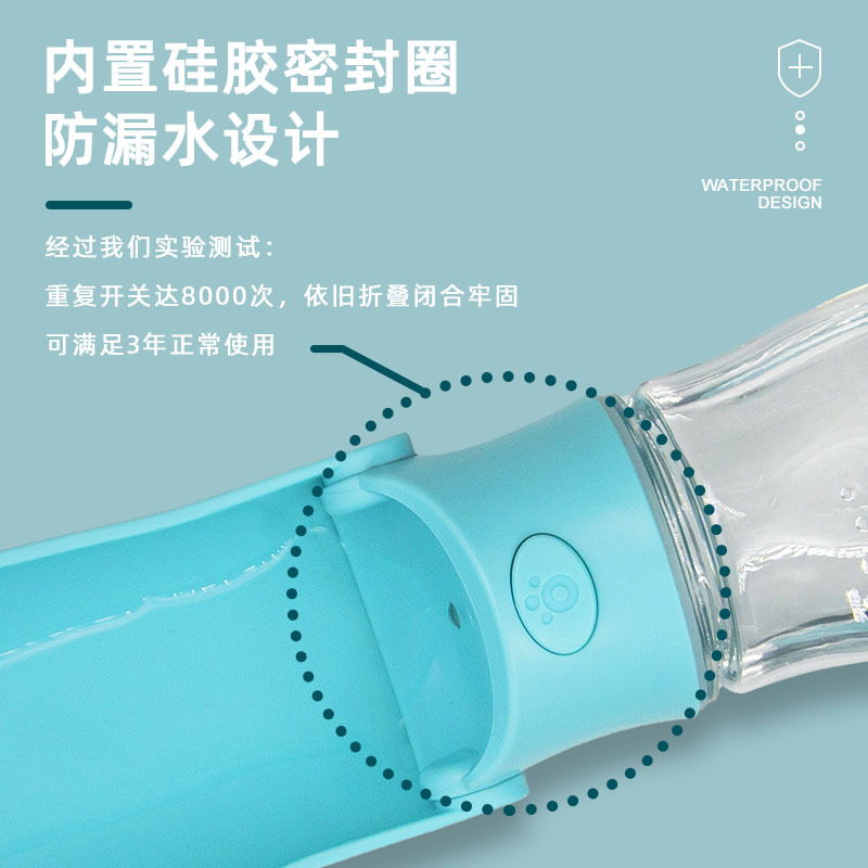 Suministros para mascotas nuevo Amazon perro suministros de viaje con bolsa basura taza agua olla fuente