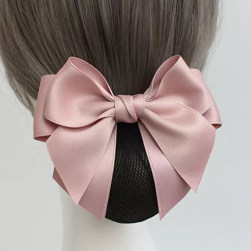 Pink bow fine mesh