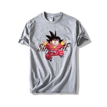 潮牌孙悟空短袖男陈冠希余文乐七龙珠联名动漫画T恤嘻哈半袖衣服