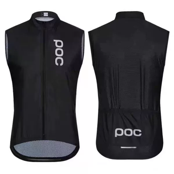 New Cross-Border Cycling Vest Autumn Windproof Men's and Women's Road Mountain Bike Cycling Clothing Vest Wholesale