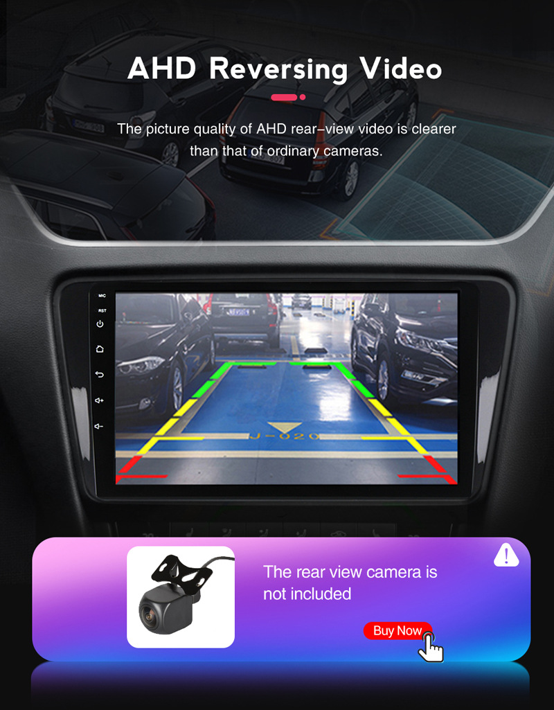 Suitable for Toyota Camry 07-11 Models, Android Large-Screen Car Central Control Navigation, Bluetooth Carplay, High-Definition