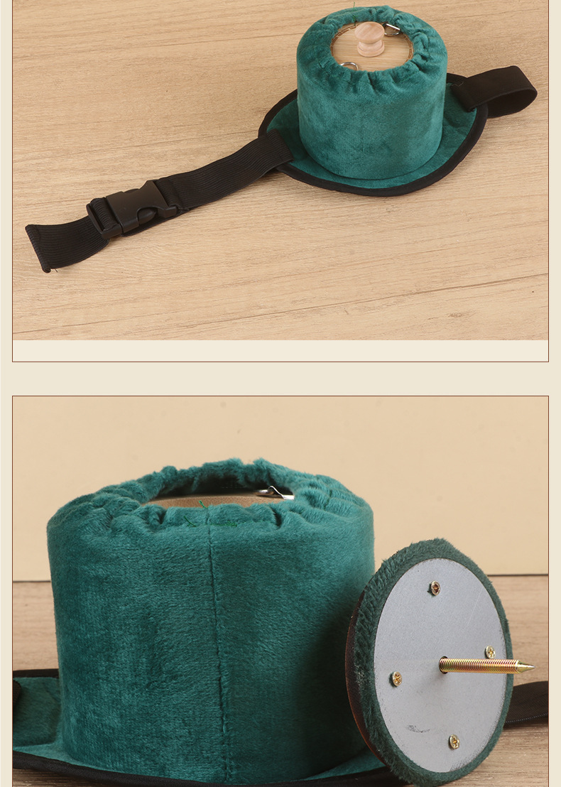 Portable Moxibustion Box Three-Needle Bamboo Wood Smokeless Moxa Warmer Full Body Hanging Moxa Therapy details