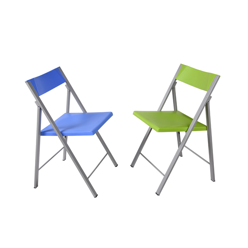 Silla de entrenamiento plegable simple personal Silla de conferencia de oficina Silla de negociación de ocio sin silla de reposabrazos silla de oficina